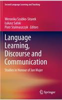 Language Learning, Discourse and Communication: Studies in Honour of Jan Majer
