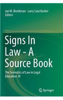 Signs in Law - A Source Book