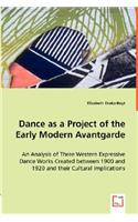 Dance as a Project of the Early Modern Avantgarde