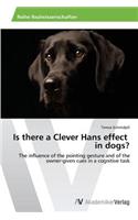 Is there a Clever Hans effect in dogs?