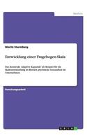 Entwicklung einer Fragebogen-Skala