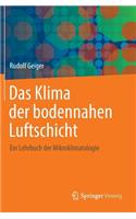 Das Klima Der Bodennahen Luftschicht
