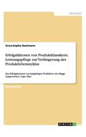 Erfolgsfaktoren von Produktklassikern. Leistungspflege zur Verlängerung des Produktlebenszyklus