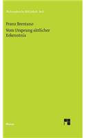 Vom Ursprung sittlicher Erkenntnis