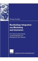 Nachhaltige Integration Von Marketing Und Innovieren