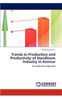 Trends in Production and Productivity of Handloom Industry in Kannur