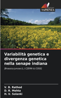 Variabilità genetica e divergenza genetica nella senape indiana