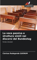 La voce passiva e strutture simili nei discorsi del Bundestag