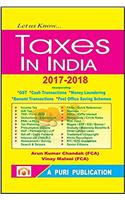 Let Us Know... TAXES in India 2017-18