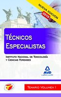Tecnicos especialistas del instituto nacional de toxicologia y ciencias forenses. Temario. Volumen i (Spanish Edition)