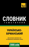 Українсько-Бірманський тематичний словн&