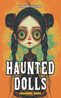 Haunted Dolls Coloring Book