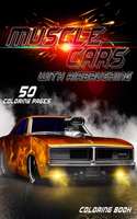 Muscle Cars Coloring Book