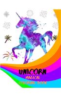 Unicorn Magical Coloring Book