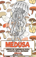 Libros de colorear para adultos para mujeres - Menos de 10 euro - Animales - Medusa