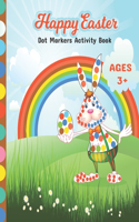 Dot Markers Activity Book Happy Easter