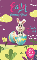 Easter Coloring Book for Kids Ages 4-8