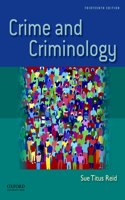 Crime and Criminology