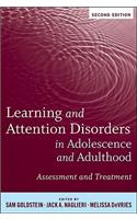 Learning and Attention Disorders in Adolescence and Adulthood