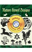 Nature Stencil Designs CD-ROM and Book