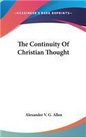 The Continuity Of Christian Thought