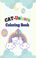 CAT-Unicorn Coloring Book