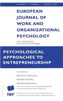 Psychological Approaches to Entrepreneurship