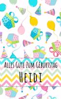 Alles Gute zum Geburtstag Heidi