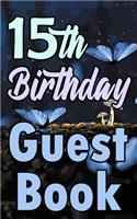 15th Birthday Guest Book