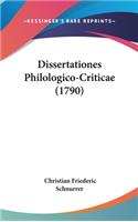 Dissertationes Philologico-Criticae (1790)