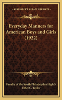 Everyday Manners for American Boys and Girls (1922)