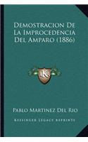 Demostracion de La Improcedencia del Amparo (1886)