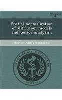 Spatial Normalization of Diffusion Models and Tensor Analysis