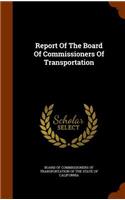 Report of the Board of Commissioners of Transportation