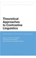 Contrastive Studies in Morphology and Syntax