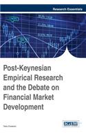 Post-Keynesian Empirical Research and the Debate on Financial Market Development