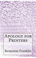 Apology for Printers