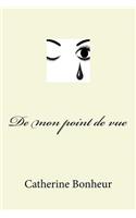 De mon point de vue
