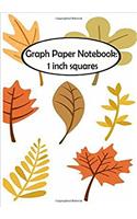 Autumnal Leaves Graph Paper Notebook