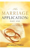 Marriage Application: Part One