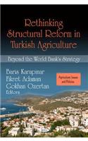 Rethinking Structural Reform in Turkish Agriculture