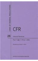 Code of Federal Regulations Title 26, Internal Revenue, Parts 1. 170-1. 300, 2014