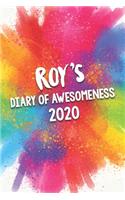 Roy's Diary of Awesomeness 2020