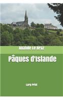 Pâques d'Islande: Large Print