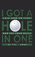 Funny Golfing Notebook - Player Journal Planner