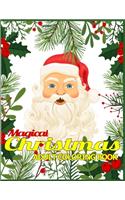 Magical Christmas Adult Coloring Book