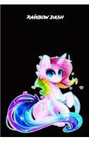 Rainbow Dash Notebook