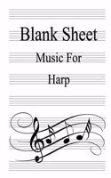 Blank Sheet Music For Harp