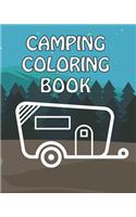 Camping Coloring Book