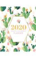2020 Monthly & Weekly Planner